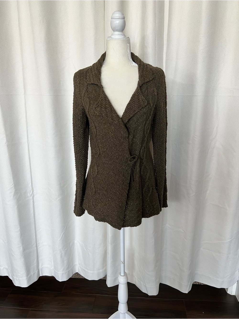 Royal Robbins Brown Knit Blazer Jacket